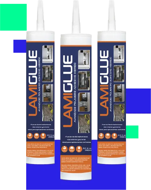 LamiGlue adhesivo para fijación de lámina de acero en interior y exterior