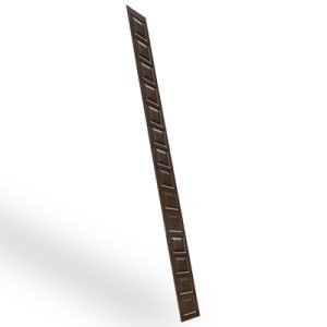 Duela estampada Lamitec acabado madera chocolate 14 Cuadrados