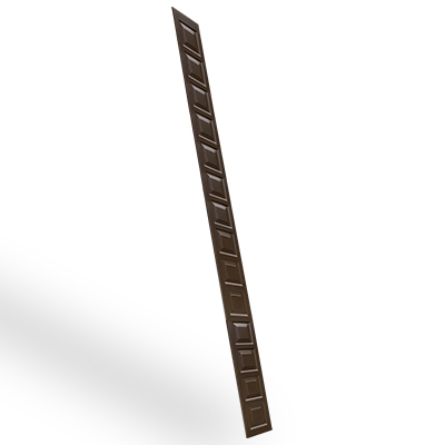 Duela estampada Lamitec acabado madera chocolate 14 Cuadrados