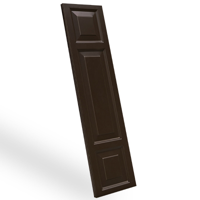 Duela estampada Lamitec acabado madera chocolate Cuadro y rectangulo
