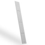 Duela estampada Lamitec acabado madera roble blanco 3 Rectangulos