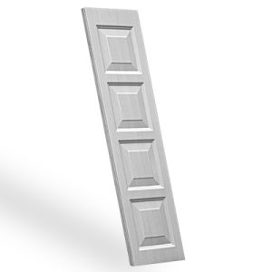 Duela estampada Lamitec acabado madera roble blanco Cuadrados