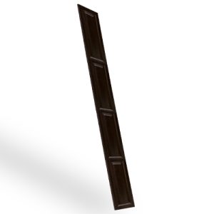 Duela estampada Lamitec acabado madera nogal 4 Rectangulos