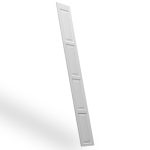 Duela estampada Lamitec acabado madera roble blanco 4 Rectangulos