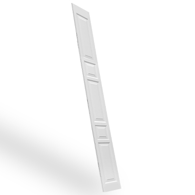 Duela estampada Lamitec acabado madera blanco Cuadrados y rectangulos