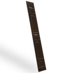 Duela estampada Lamitec acabado madera chocolate Cuadrados y rectangulos