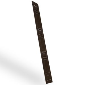 Duela estampada Lamitec acabado madera chocolate Cuadrados y rectangulos
