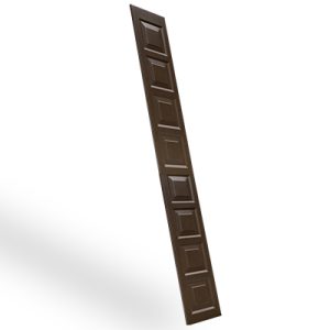 Duela estampada Lamitec acabado madera chocolate 8 Cuadrados