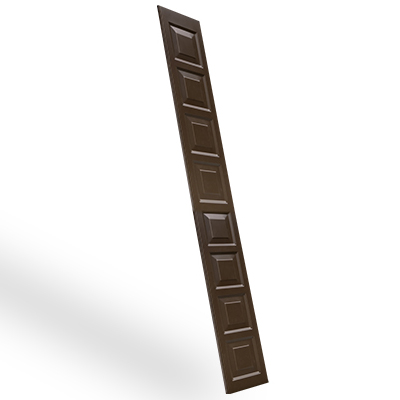Duela estampada Lamitec acabado madera chocolate 8 Cuadrados