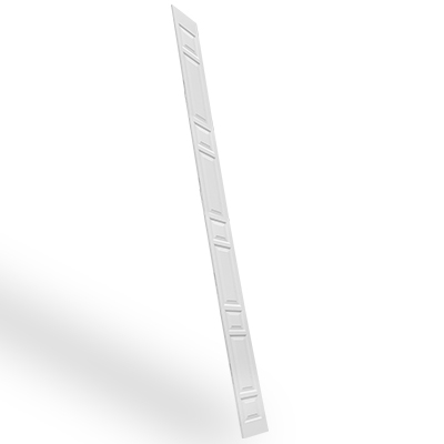 Duela estampada Lamitec acabado madera blanco Cuadrados y rectangulos