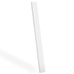 Duela U acabado madera blanco de lamitec