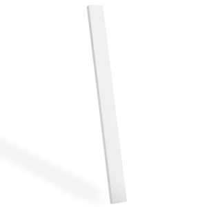 Duela U acabado madera blanco de lamitec