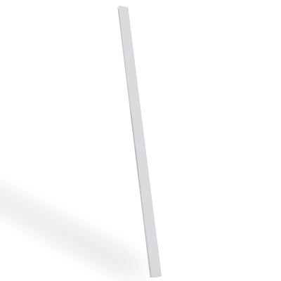 Duela U acabado madera blanco de lamitec