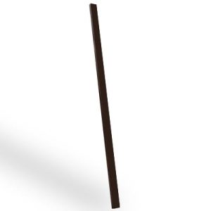 Duela U acabado madera chocolate de lamitec