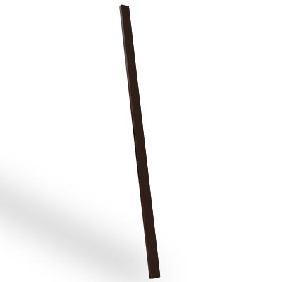 Duela U acabado madera chocolate de lamitec