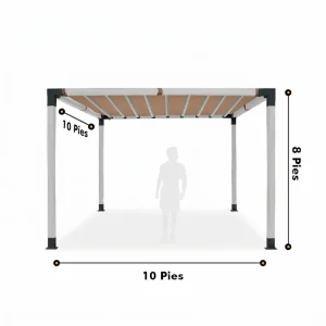 KIT VI 10 X 10 X 8 Roble Blanco