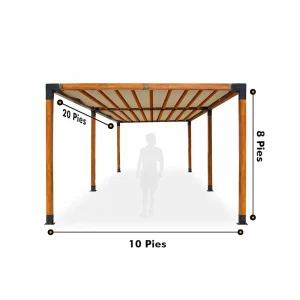 KIT VI 20 X 10 X 8 Roble