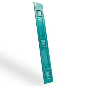 Duela perforada Duela perforada Cuadro Rectángulo Marruecos Verde