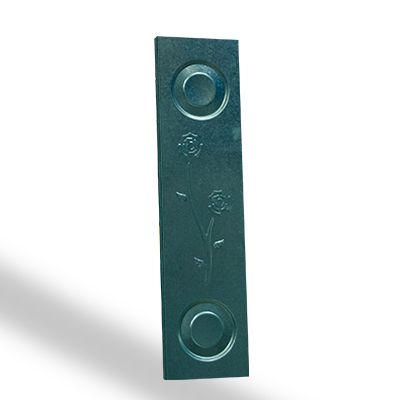 Lamitec verde galvanizada de Flores y Círculos fabricada en calibre 22