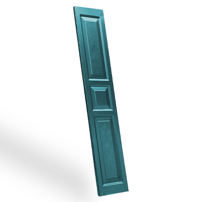 Lamitec Verde estampada Cuadrados y Rectángulos para portones, paneles, puertas y gabinetes
