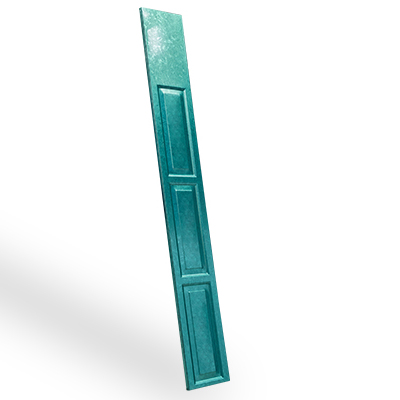 Diseño rectángulo en Lamitec Verde Rectangulo 3 pzas