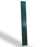 Lamitec verde galvanizado de Flores para portones, paneles, puertas y gabinetes