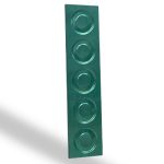 Acabado Lamitec verde galvanizado de Círculos