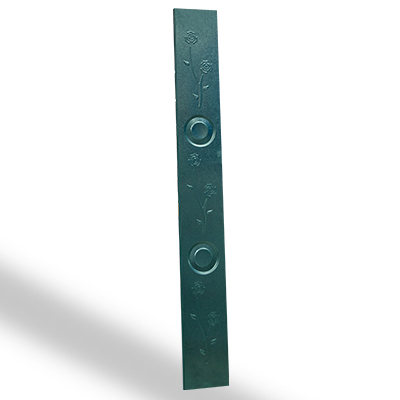 Acabado Lamitec verde galvanizado de Flores y Círculos Lamitec