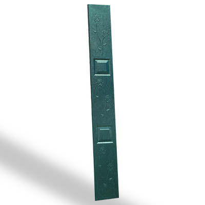 Lamitec Verde de Flores y Cuadros para portones, paneles, puertas y gabinetes