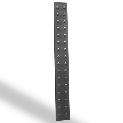 Lamitec Negra de Chapetones para portones, paneles, puertas y gabinetes